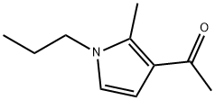 Ethanone, 1-(2-methyl-1-propyl-1H-pyrrol-3-yl)- (9CI) Structure