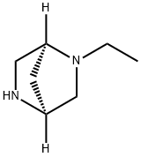 (1S,4S)-2-Ethyl-2,5-diaza-bicyclo[2.2.1]heptane 구조식 이미지