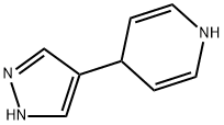 Pyridine, 1,4-dihydro-4-(1H-pyrazol-4-yl)- (9CI) Structure