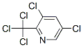 3,5-dichloro-2-(trichloromethyl)pyridine Structure