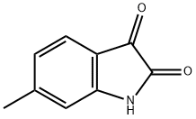 6-Methyl-1H-indole-2,3-dione 구조식 이미지