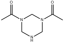 1,3,5-Triazine, 1,3-diacetylhexahydro- (9CI) Structure