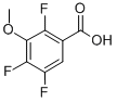 2,4,5-TRIFLUORO-3-METHOXYBENZOIC ACID Structure