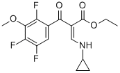 112811-70-8 (Z)-ETHYL 3-(CYCLOPROPYLAMINO)-2-(2,4,5-TRIFLUORO-3-METHOXYBENZOYL)ACRYLATE