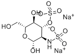 D-GLUCOSAMINE-2,3-DISULFATE, DISODIUM SALT 구조식 이미지