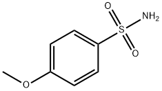 4-METHOXYBENZENESULFONAMIDE Structure