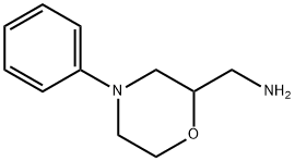 C-(4-PHENYL-MORPHOLIN-2-YL)-METHYLAMINE Structure