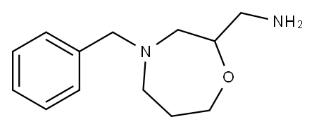 1-(4-benzyl-1,4-oxazepan-2-yl)methanamine(SALTDATA: FREE) 구조식 이미지