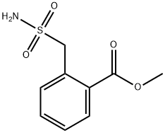 2-methoxycarbonylbenzylsulfonamide 구조식 이미지