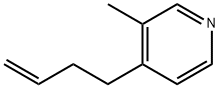 피리딘,4-(3-부테닐)-3-메틸-(9Cl) 구조식 이미지