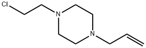 1-ALLYL-4-(2-CHLORO-ETHYL)-PIPERAZINE 2 HCL 구조식 이미지