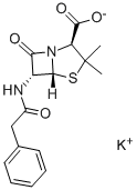 Benzylpenicillin Potassium Structure