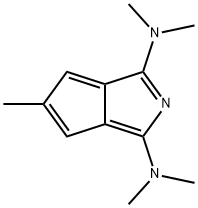 2-Azapentalene, 1,3-bis(dimethylamino)-5-methyl- Structure