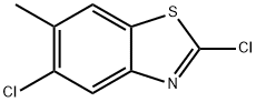 벤조티아졸,2,5-디클로로-6-메틸-(9CI) 구조식 이미지
