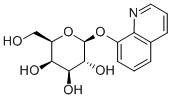8-HYDROXYQUINOLINE-BETA-D-GALACTOPYRANOSIDE Structure