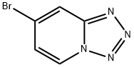7-브로모-[1,2,3,4]테트라졸로[1,5-a]피리딘 구조식 이미지