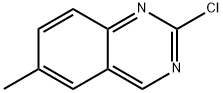 2-클로로-6-메틸퀴나졸린 구조식 이미지