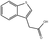 BENZO[B]THIOPHENE-3-ACETIC ACID 구조식 이미지