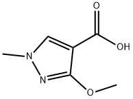 3-метокси-1-метил-1H-пиразол-4-карбоновая кислота структурированное изображение