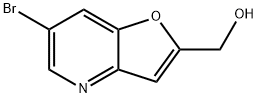 (6-Bromofuro[3,2-b]pyridin-2-yl)methanol 구조식 이미지