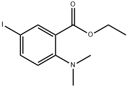ethyl 2-(diMethylaMino)-5-iodobenzoate Structure
