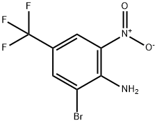 4-AMINO-3-BROMO-5-NITROBENZOTRIFLUORIDE 구조식 이미지