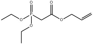 ALLYL DIETHYLPHOSPHONOACETATE 구조식 이미지