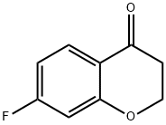 7-Fluoro-4-chromanone 구조식 이미지