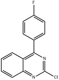 2-Chloro-4-(4-fluorophenyl)quinazoline Structure