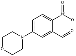 5-Morpholino-2-nitrobenzaldehyde 구조식 이미지