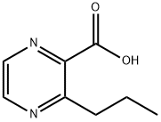 Pyrazinecarboxylic acid, 3-propyl- (9CI) Structure