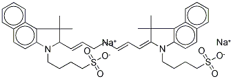 Dihydro Indocyanine Green Sodium Salt Structure