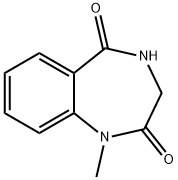 1-METHYL-3,4-DIHYDRO-1H-1,4-BENZODIAZEPINE-2,5-DIONE Structure