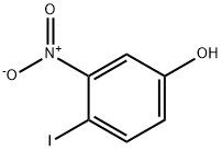 4-IODO-3-니트로페놀 구조식 이미지