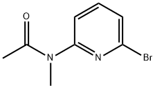 N-(6-Bromopyridin-2-yl)-N-methylacetamide Structure