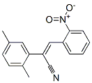 (Z)-2-(2,5-dimethylphenyl)-3-(2-nitrophenyl)prop-2-enenitrile 구조식 이미지