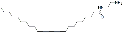 10,12-Tricosadiynamide, N-(2-aminoethyl)-, homopolymer Structure