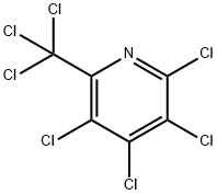 2,3,4,5-Tetrachloro-6-(trichloromethyl)pyridine Structure