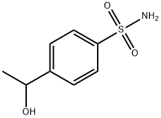 4-alpha-hydroxyethylbenzenesulfonamide Structure