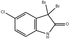 3,3-DIBROMO-5-CHLORO-1,3-DIHYDROINDOL-2-ONE Structure