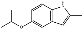 5-isopropoxy-2-methyl-1H-indole 구조식 이미지