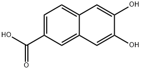 2-나프탈렌카르복실산,6,7-디히드록시-(9CI) 구조식 이미지