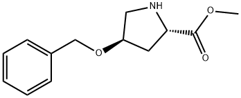 TRANS METHYL O-BENZYL-L-4-HYDROXYPROLINE Structure