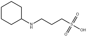 3-Cyclohexylaminopropanesulfonic Acid Structure