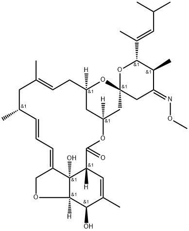 Moxidectin 구조식 이미지