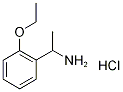 [1-(2-Ethoxyphenyl)ethyl]amine hydrochloride Structure