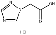 [1,2,4]Triazol-1-yl-acetic acid hydrochloride Structure