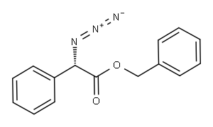 (S)-BENZYL 2-AZIDO-2-PHENYLETHANOATE 구조식 이미지