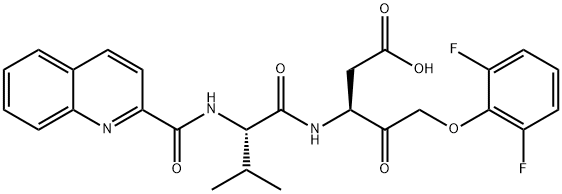 Q-VD-OPh hydrate Structure