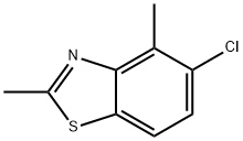 벤조티아졸,5-클로로-2,4-디메틸-(9CI) 구조식 이미지